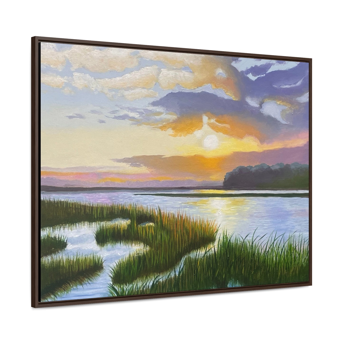 Salisbury Marsh - Framed Canvas