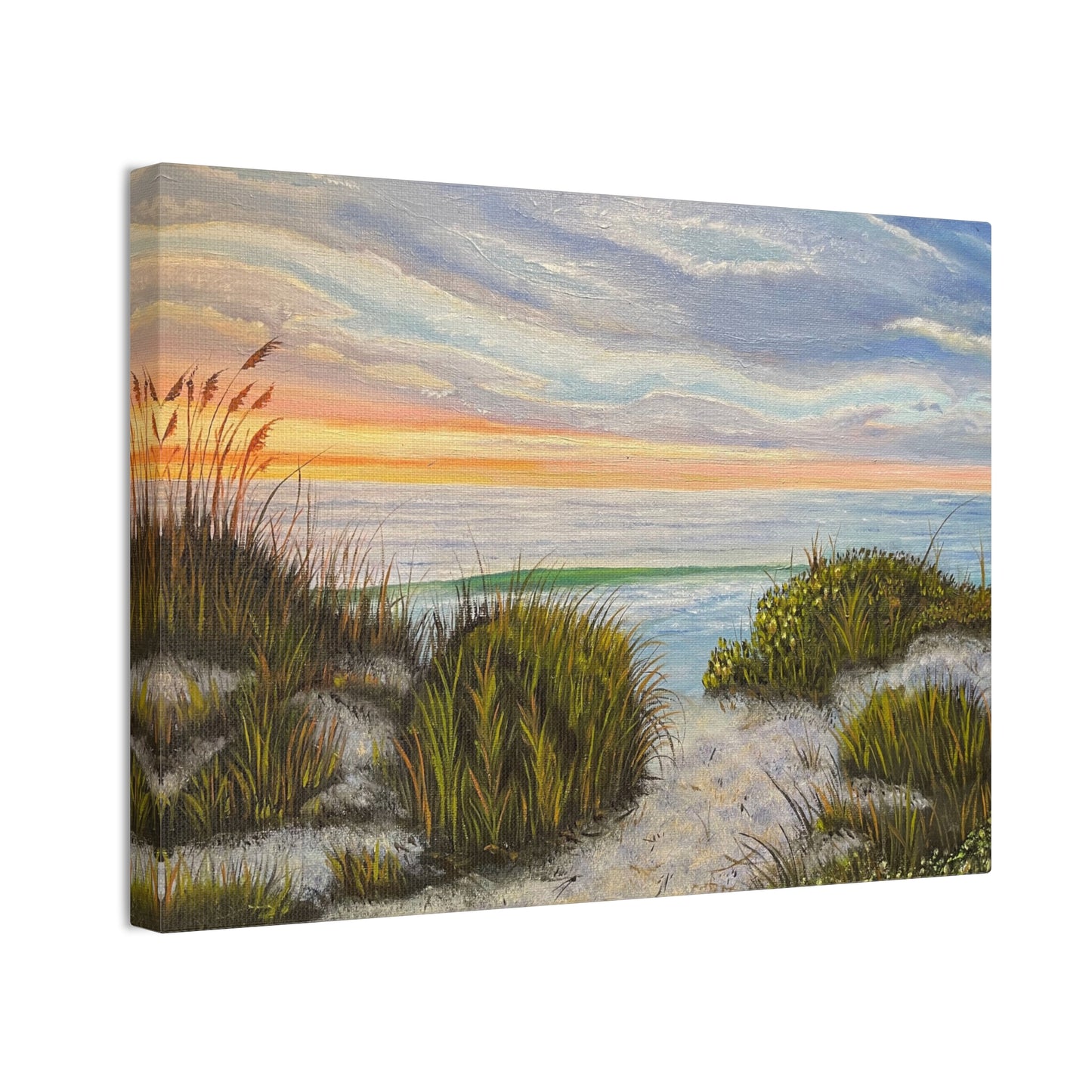 Cape Cod Beach - Stretched Canvas Print