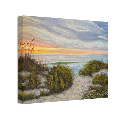 Cape Cod Beach - Stretched Canvas Print