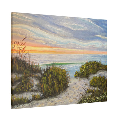 Cape Cod Beach - Stretched Canvas Print