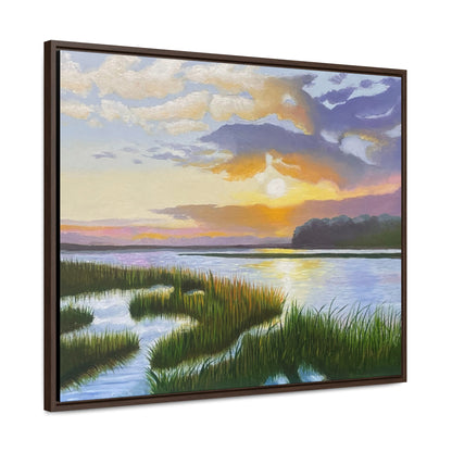 Salisbury Marsh - Framed Canvas