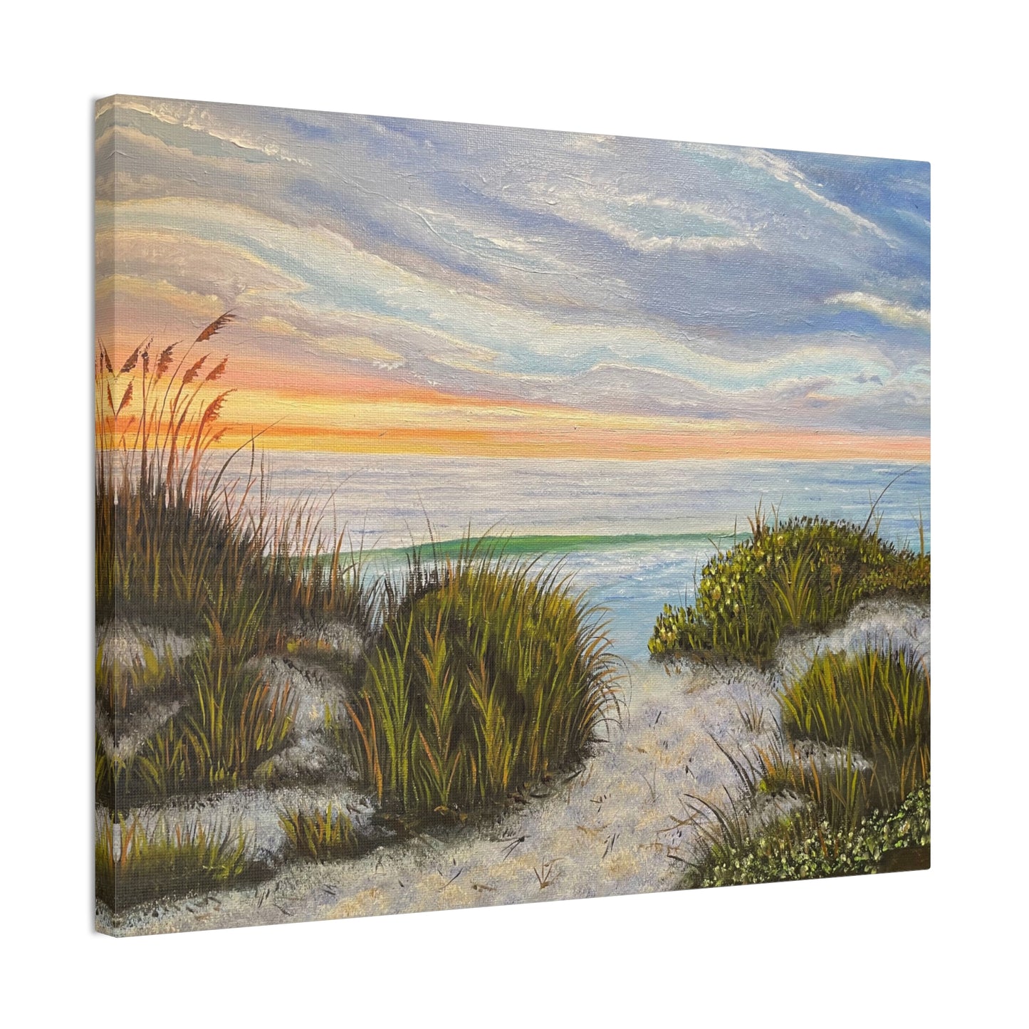 Cape Cod Beach - Stretched Canvas Print