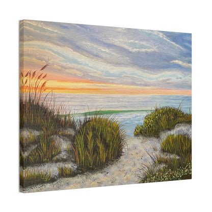Cape Cod Beach - Stretched Canvas Print