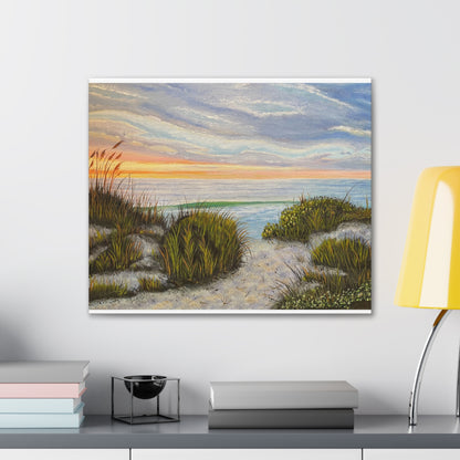 Cape Cod Beach - Stretched Canvas Print