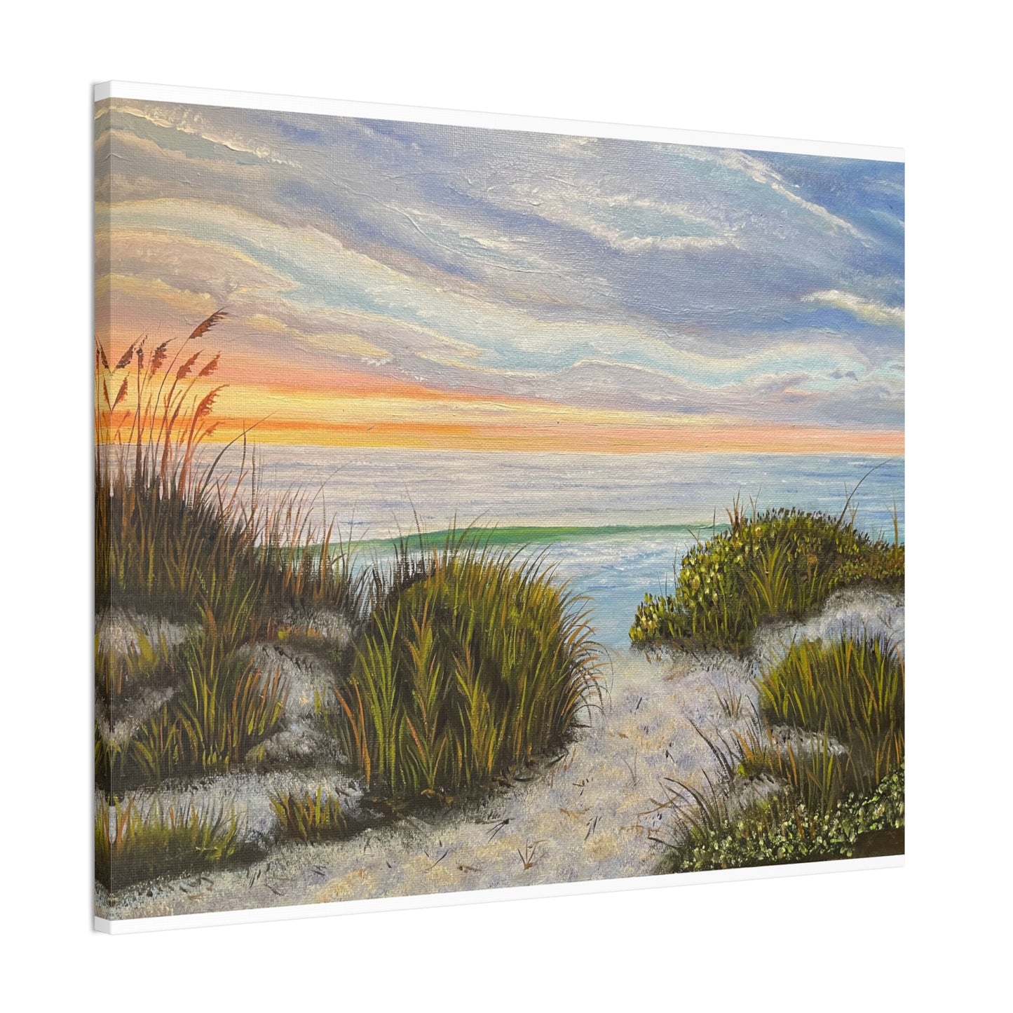 Cape Cod Beach - Stretched Canvas Print