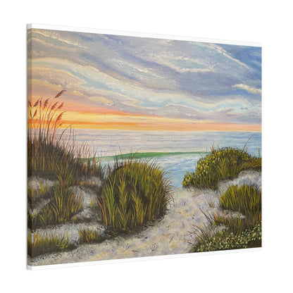 Cape Cod Beach - Stretched Canvas Print