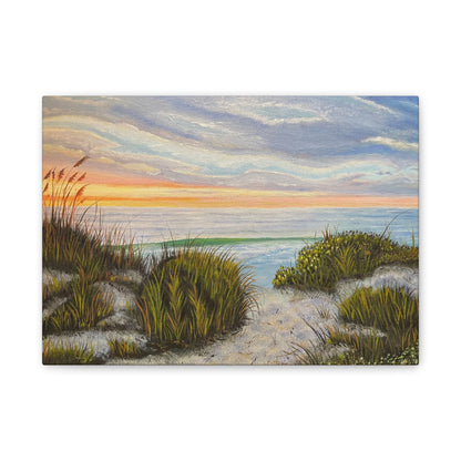 Cape Cod Beach - Stretched Canvas Print