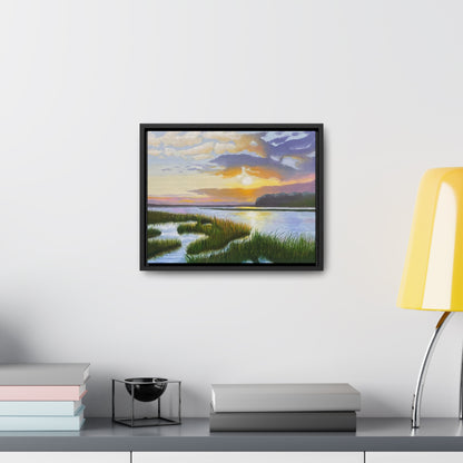 Salisbury Marsh - Framed Canvas