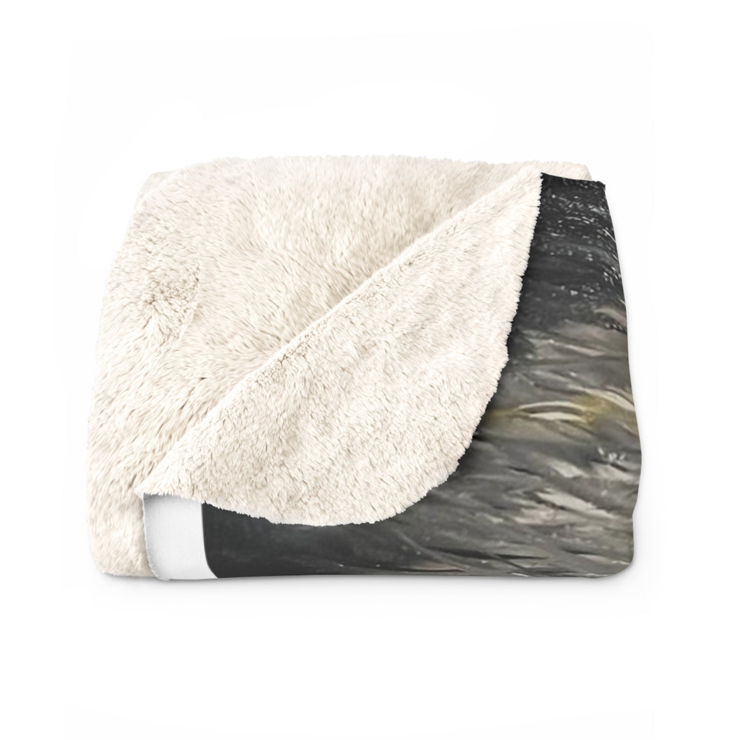 Wolf Art Sherpa Fleece Blanket
