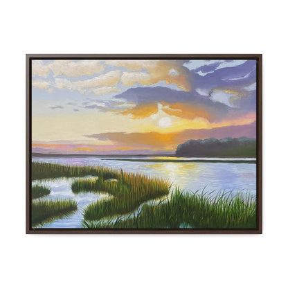 Salisbury Marsh - Framed Canvas