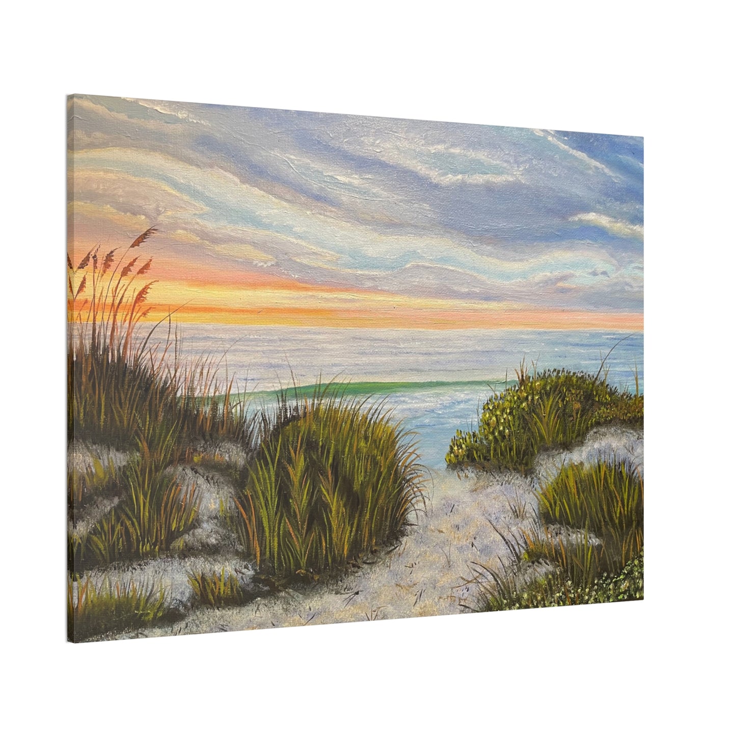 Cape Cod Beach - Stretched Canvas Print