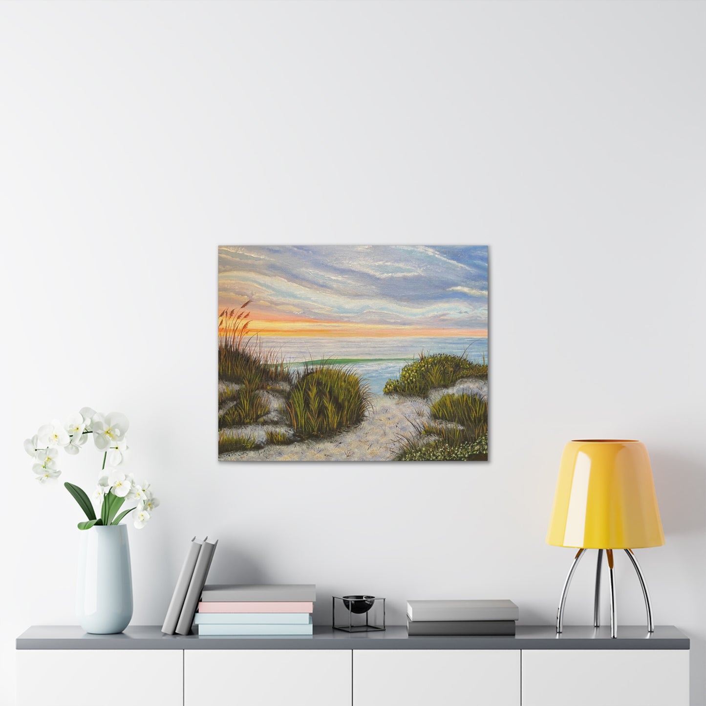 Cape Cod Beach - Stretched Canvas Print