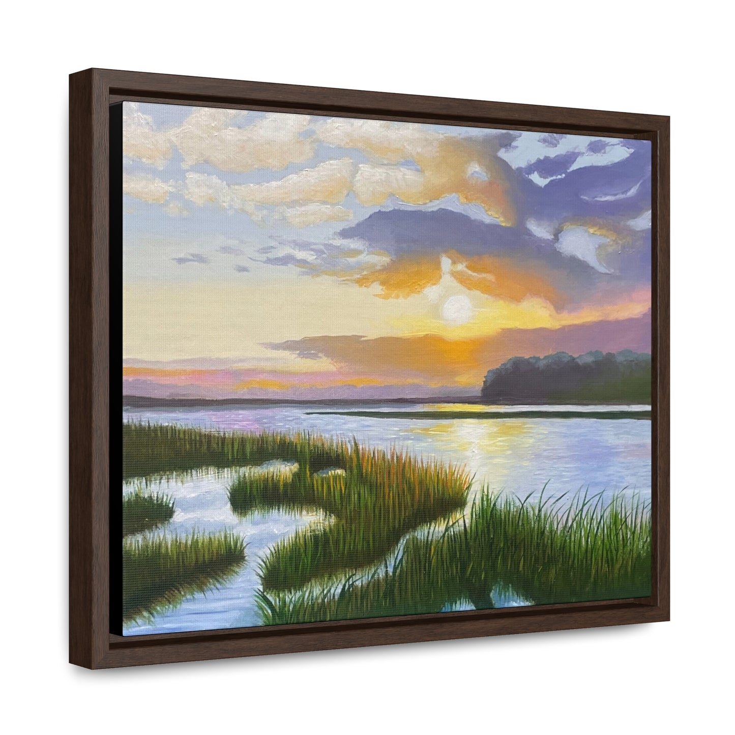 Salisbury Marsh - Framed Canvas