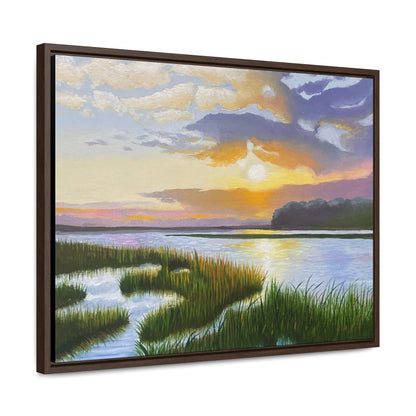 Salisbury Marsh - Framed Canvas