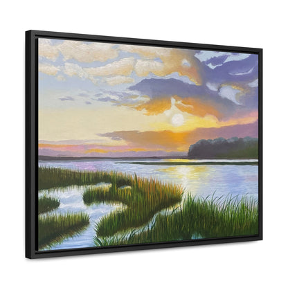 Salisbury Marsh - Framed Canvas