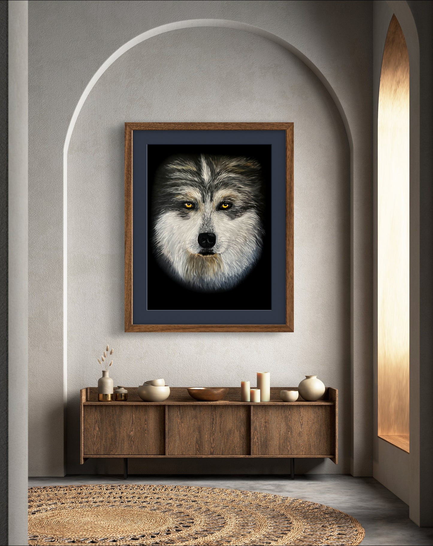 Wolf Painting ***Original Art***